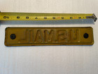 Us Post Office Vehicle Tag Vintage