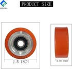 6 Pack 70298701p Roller And Seal Kit Compatible With Huebsch Speed Queen Ipso Dr
