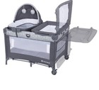 Baby Trend Nursery Den Playard With Snooze Pod And Flip Over Changer  Diamond Sa