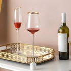 Perfume Trays For Dresser  Vanity Organizer Tray With Handles  Gold Mirror Tr   