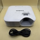 Casio Xj-v100w Dlp Projector Wxga Hdmi With Power Supply   Under 5k Hours