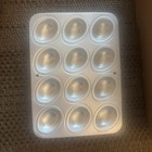 Wilton Petite 12 Cavity Individual-sized Easter Egg Mold Pan 2105 4794 Excellent