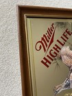 Miller High Life Beer Diamond Wildlife Series Mirror Sign-grouse-   first Flush   