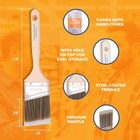 12-pack - 2 5  Angle Brushes For All Latex And Oil Paints   Stains