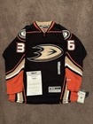 John Gibson Signed Autographed Anaheim Ducks Reebok Hockey Jersey Frameworth Coa