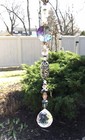 Healing Gemstone Hematite Purple Swarovski Element Suncatcher W crystal Ball Usa