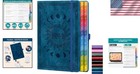 Address Book With Colorful Alphabetical Tabs 8 4  X 5 7      Hardcover Contact    