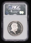 1986 Philippines Silver 25 Piso Ngc Pf-69 Ultra Cameo Reagan Washington Visit