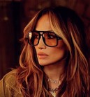 Jennifer Lopez Brand Design Italy Orange Lens Vogue Sunglasses Catwalk Fashion