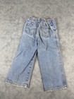 Vintage Little Levi   s 4t Usa Made Orange Tab Denim Jeans Kids Distressed