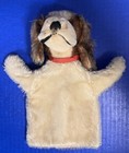 Vintage Steiff  cockie  Cocker Spaniel Dog 10  Hand Puppet  Mohair