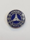 Mercedes-benz Lapel Pin Blue   Silver Colors German Luxury Automobile Very Small