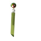 Pierre Cardin - 1994 Single Green Acrylic Drop Earring