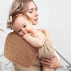 Burp Cloths 100  Cotton Baby Burp Cloths Soft  Absorbent 10x20 Inches For Girls