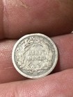 1860 Seated Liberty Half Dime 5   Free Shipping
