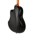 Ovation 2771ax Pro Standard Balladeer Deep Contour A e Guitar Black Refurbished