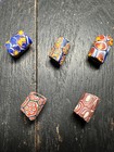 5 Pics Rare Venetian Millefiori Beads Antique African Trade Beads For Jewelry  