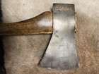 Vintage Genuine Norlund   Embossed    camper    Hickory Handle 