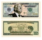 Pack Of 24-donald Trump Collectible President Collectible Novelty Dollar Bills