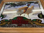 Old Milwaukee Beer Pheasant Bar Mirror Sign Wildlife Series Number 3 In Series