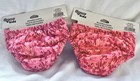 New  Aqua Kids Reusable Swim Diaper X 2  For 3-6 Mo Or 12-18 Lbs  Nip