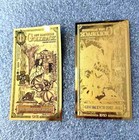 Complete Set  Lot All 8 States Goldback 24kt Gold Foil Notes 1 1000th Oz Bullion