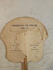 Vintage Bierman   s Ice Cream York  Pennsylvania Advertising Fan