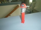 Silver Fantasy Fireman Pez -  See Pictures - Does Work