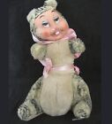 Vintage Rushton Fairyland Toy Plush Rubber Face Bunny Cat Minnesota Doll