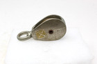 Vintage Nautical Pulley Boat-ship-industrial Solid Brass-chromed