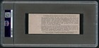 Woodstock Ticket August 16  1969  Saturday Grade 9 Mint Psa Slabbed