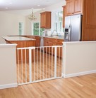Extra Wide Baby Gate With Door  36  Tall  Fits 29 -47  Doorways     