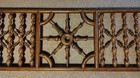 Antique Victorian Oak Fretwork Gingerbread Trim Ornate Wood Spandrel Rare 