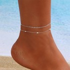 Ankle Bracelet Women Leg Chain Beach Foot Jewellery Fashion Girls Gift Jewelry