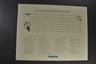 1995 Mazda Miata Merlot Edition Brochure Sheet Mx-5 Roadster Nice Original 95