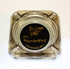 Hotel Thunderbird Las Vegas Vintage Ashtray Rare Collectable Smoked Glass