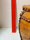African Drum  Animal Skin   Vintage  Great Sound 