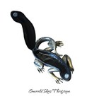 Mud Pie Lizard Trinket Box Metal Jewelry Box Reptile Decor Keepsake Free Ship
