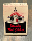 Kentucky Fried Chicken  Vintage  Full Matchbook  20-stick  Unstruck  Nice  Nice 