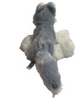Ganz Webkinz Husky Gray White Plush Hm120 Puppy Dog Animal W Shirt No Code