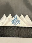 Master Mason Pocket Square Compass Handkerchief Masonic Fraternity New 