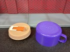 Vintage 1990s Dinosaurs Lunchbox With Thermos Purple Plastic Aladdin 90s Tv Show