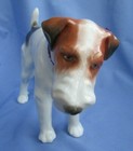 Fox Terrier Airedale  Herend 12  Dog Figurine