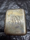 Vintage Unger Brothers Sterling Silver Cigarette Case 1110 Art Nouveau Mermaid