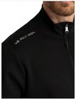 U s  Polo Assn  Men s Black Zip Front Bomber Jacket Multi-size 