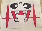 Gaiking Jumbo Machinder Shogun Warrior Decals Mattel