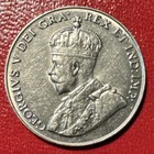 Canada 1929 Nickel 5 Cents  George V  High Grade Lustrous  Km  29