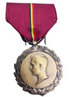 Wwi Wwii Belgium Belgian War King Albert  labor Decoration Merit Medal All Boxed