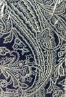 Dan River Bed In A Bag Decor Queen Sheet Set Navy White Paisley No Iron Percale