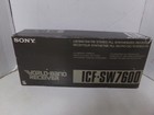 Vintage Sony Stereo Radio Receiver Icf-sw7600 Made In Japan